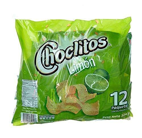 Choclitos Limón — Bolsa Familiar x12 paquetes