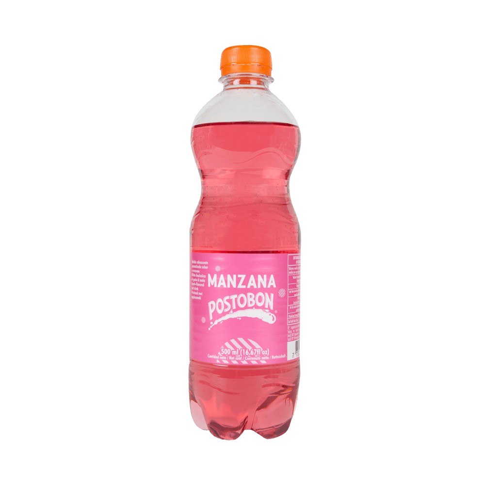 Postobón Manzana — Botella 500 ml